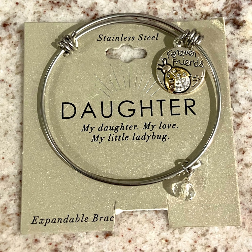 Target adjustable bracelet for daughter